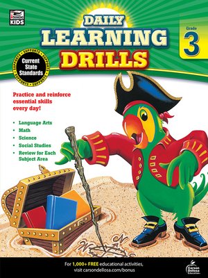 cover image of Daily Learning Drills, Grade 3